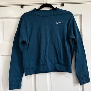 Nike Women's Teal Blue Pullover Sweatshirt
